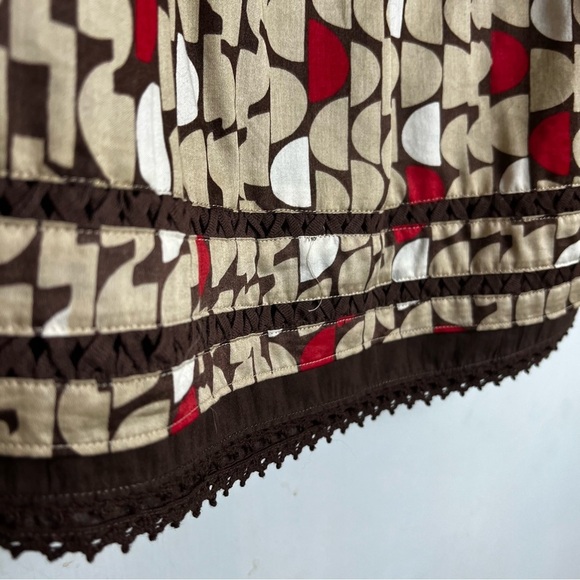 Ella Rose - Polka Dot Pleated Skirt - Sz. 6 - Picture 4 of 5